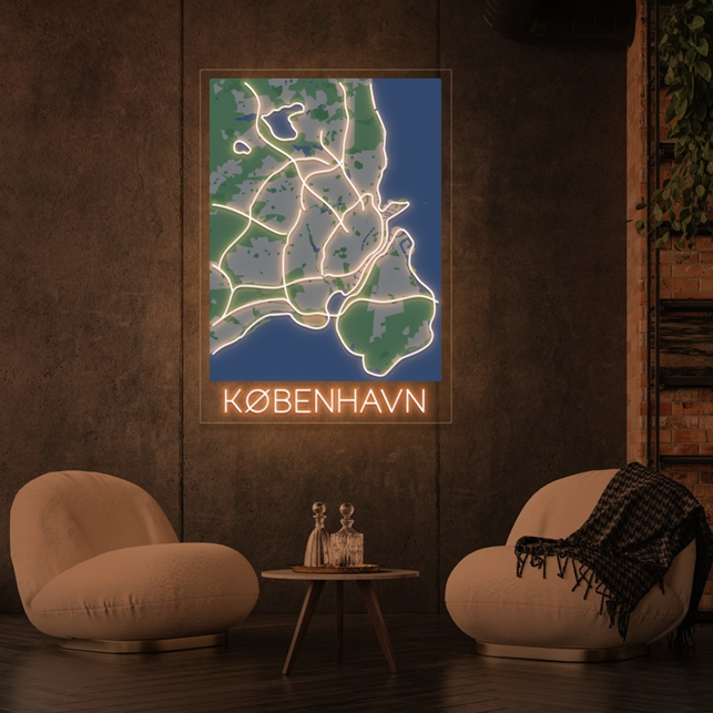 KOPENHAGEN Stadtplan 