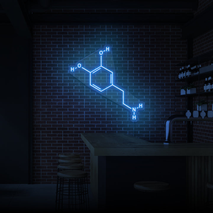 "DOPAMINE" NEON SKILT