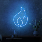 "FIRE" MINI NEON SKILT