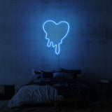 "MELTING HEART" NEON SKILT