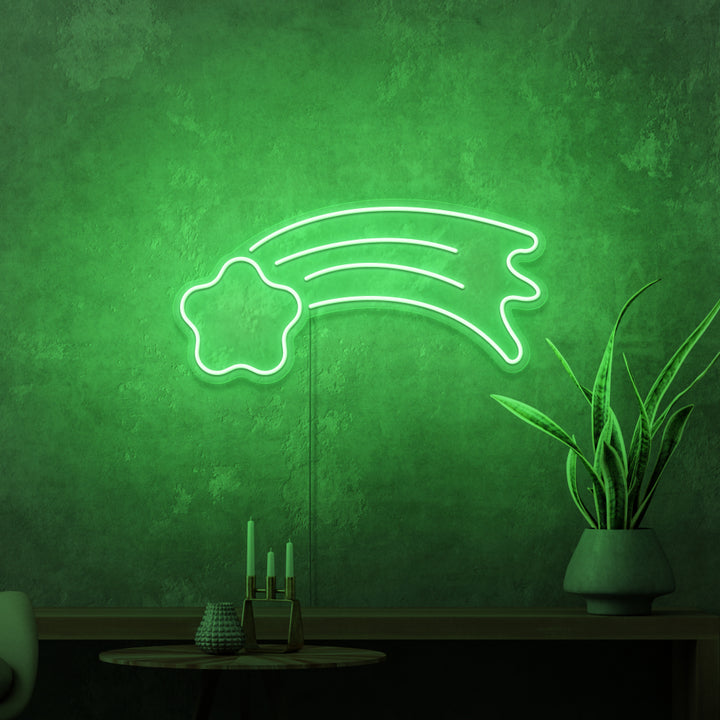 "STJERNESKUD" MINI NEON SKILT