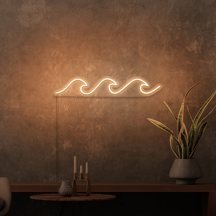 "BØLGER" MINI NEON SKILT