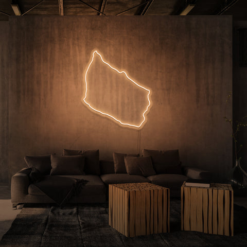 "BORNHOLM" NEON SKILT