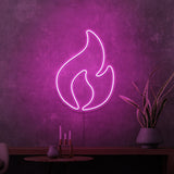 "FIRE" MINI NEON SKILT
