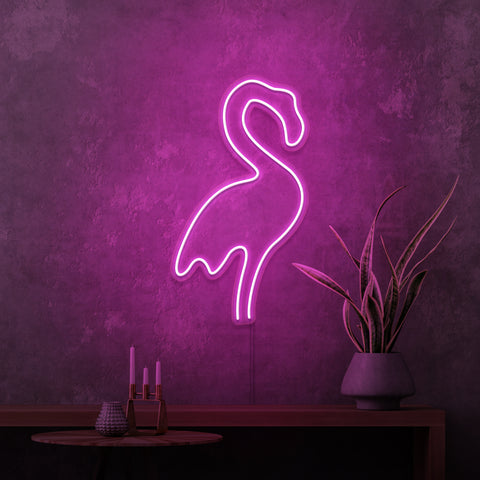 "FLAMINGO" MINI NEON SKILT