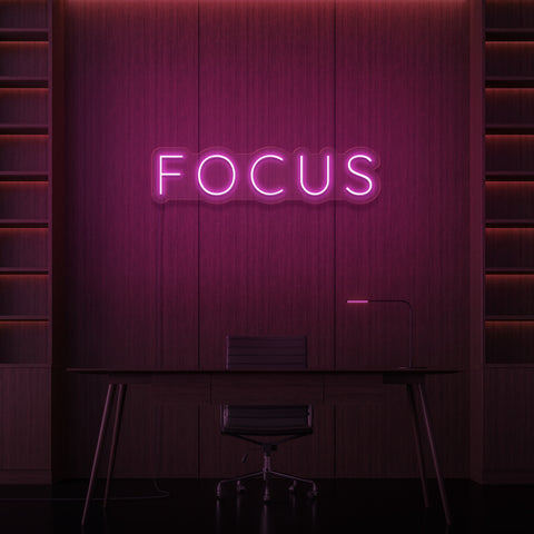 "FOCUS" NEON SKILT