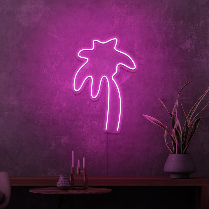 "PALME" MINI NEON SKILT