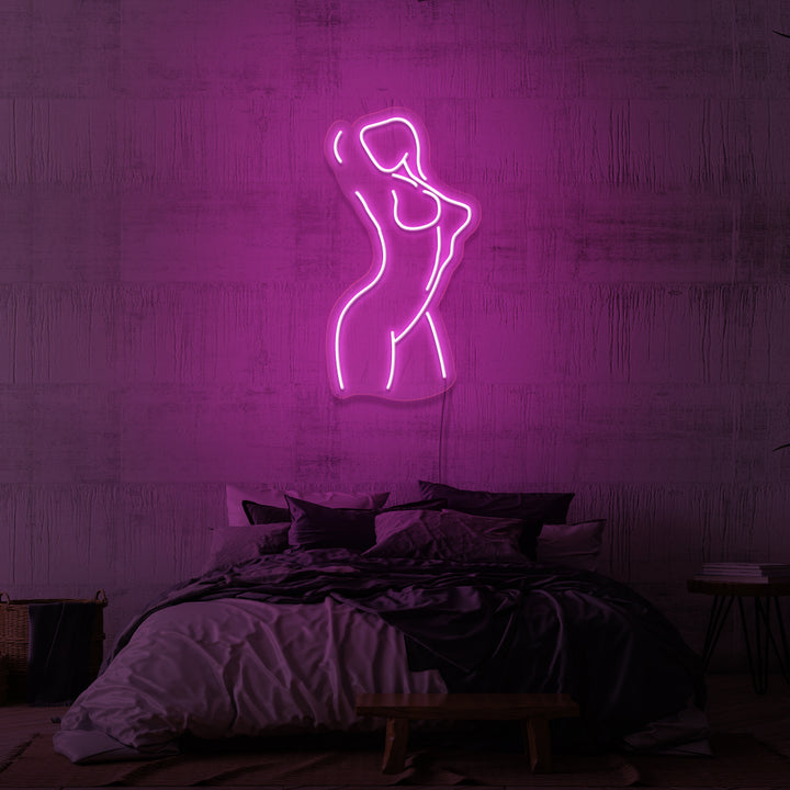 "FEMALE" NEON SKILT