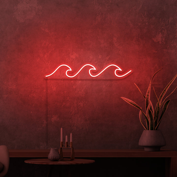 "BØLGER" MINI NEON SKILT