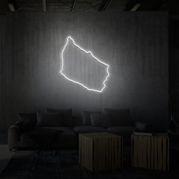 "BORNHOLM" NEON SKILT