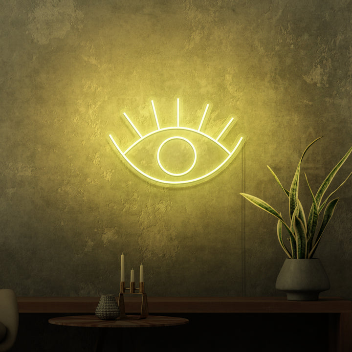 "ØJE" MINI NEON SKILT